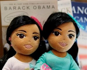 Obama Daughters Dolls